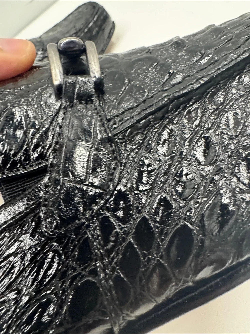 Real genuine crocodile 🐊 Leather Bit Loafers 9.5